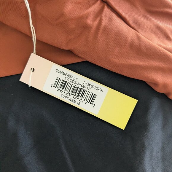 NWT Summersalt The Surf Color Block One-piece Swimsuit - Picture 10 of 11